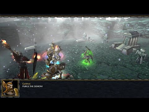 WC3 - Garithos Takes Over the Human Campaign 09 - Frostmourne