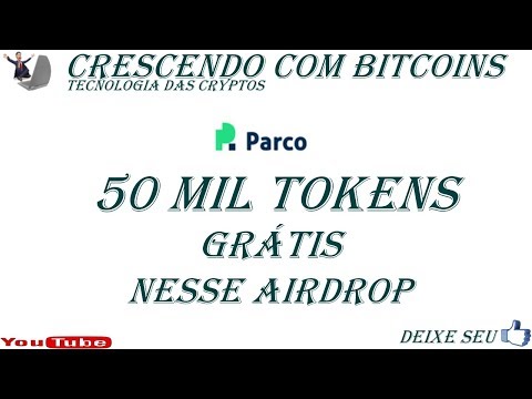 PARCO DANDO 50 MIL TOKENS "PRC" GRÁTIS NESSE AIDROP!!!