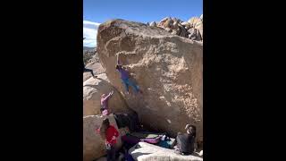 Video thumbnail de Broken Flowers, V9. Joshua Tree