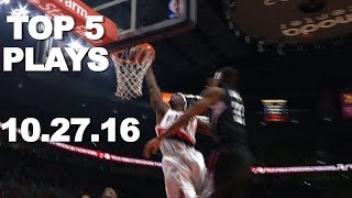 Thabo Sefolosha - Noah Vonley - Dwyane Wade - DeMarcus Cousins - Cristiano Felicio