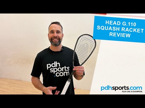 Head G.110 Squash Racket review by pdhsports.com