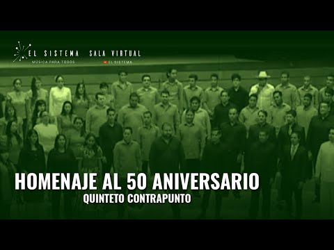 Homenaje al 50 aniversario del quinteto contrapunto