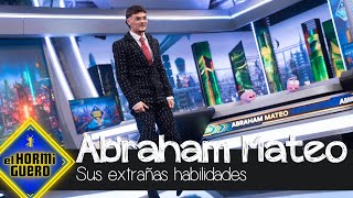 Las habilidades extrañas de Abraham Mateo: de su flexibilidad al twerking de nariz - El Hormiguero