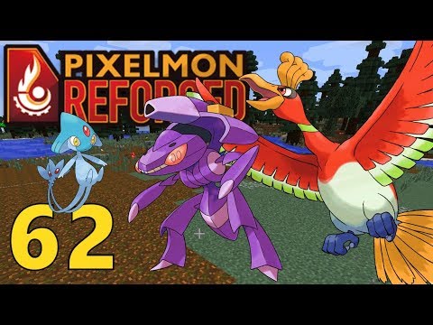 [62] Ho-Oh, Genesect, and Azelf! A Legendary Episode! (Pixelmon Reforged Gameplay)