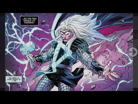 In-Game Fortnite Comic, Galactus & Thor the Herald of Thunder