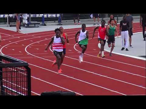Un THOMAS plutot LEGER sur 200m  - Finale 1 Champ. départ. CJES  JOINVILLE - 2 juin 2018