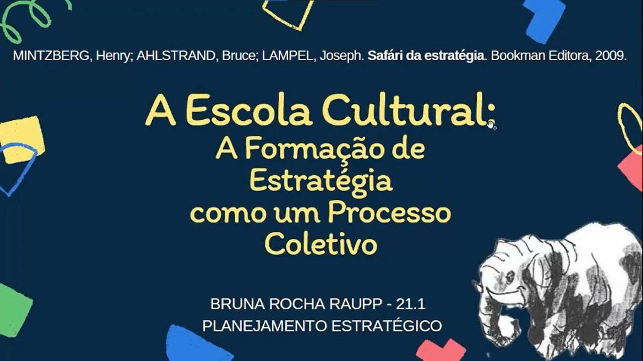 Safári da Estratégia:  A Escola Cultural