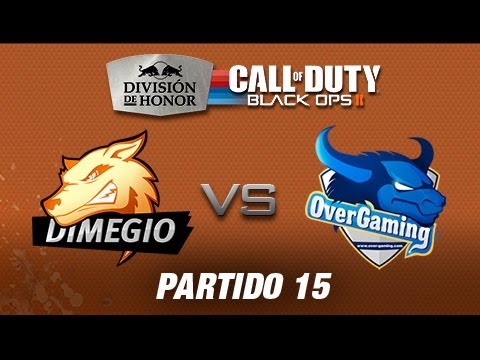 Dimegio vs AVerMedia OverGaming - División de Honor de Black Ops II - Partido 15
