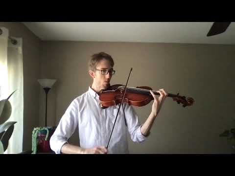 Larsen - 10 Caprices for Solo Viola - No. 9 - Light, ephemeral