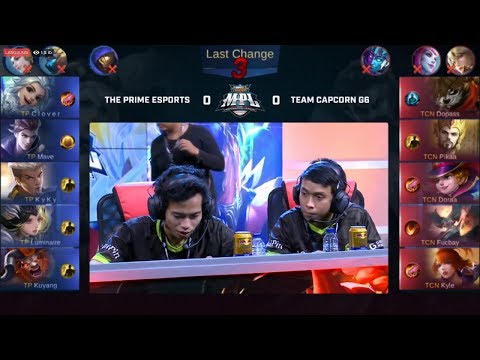 TEAM CAPCORN G6 VS THE PRIME MPL ID S3 FINAL QUALIFIER MOBILE LEGENDS: BANG BANG MATCH 1