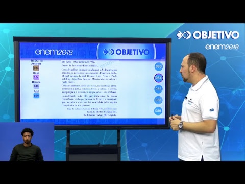 Objetivo Oficial - Resolução Comentada - História - ENEM 2018 - 1º Dia