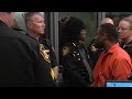 Man Accused Of Killing Deputy Gestures To Supporter At Arraignment