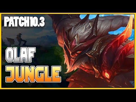 Olaf Jungle vs Gragas Challenger Patch 10.3 HOW TO PLAY OLAF JUNGLE - LEAGUE OF LEGENDS