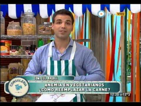 Consulería, anemia en vegetarianos