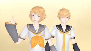 【MMD】Len and Rinto - Elevator Troubles