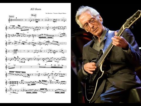 Pat Martino - All Blues Transcription