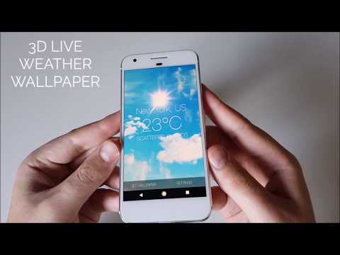 3D Holo Live Weather Video