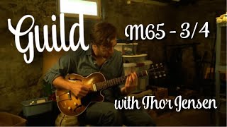 Video thumbnail for Guild M65 3/4 Electric Guitar with Thor Jensen by Collar City Guitars
