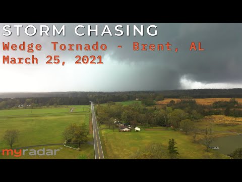 Wedge Tornado - Brent, AL | Storm Chasing