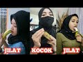 Hijab Style Style Warna Hitam Comel Yang Menggoda