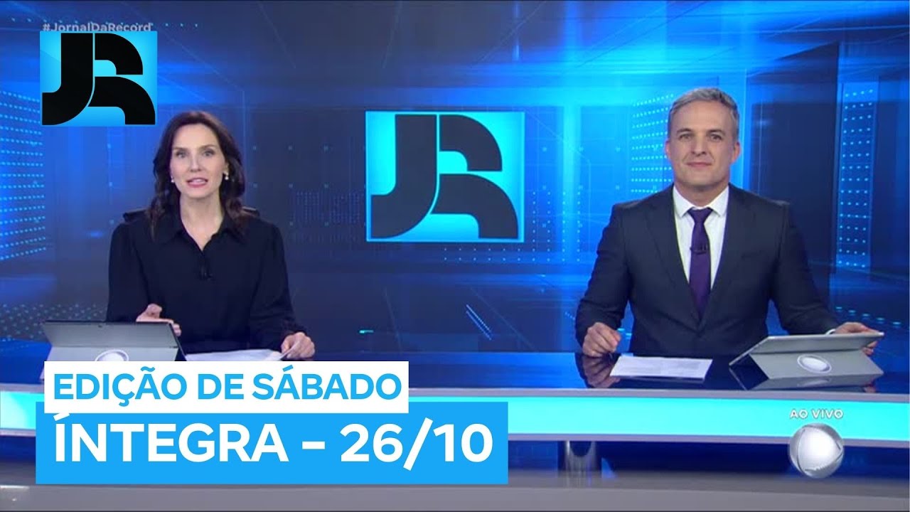Assista à íntegra do Jornal da Record | 26/10/2024