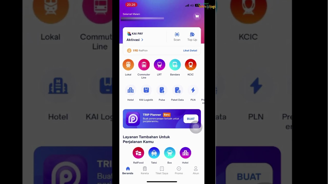 Aplikasi KAI Access Terbaru #shorts #kaiacces #kai #keretaapi #accessbykai