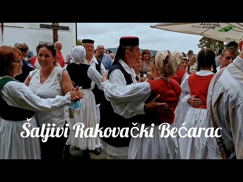 @ŠALJIVI RAKOVAČKI BEĆARAC-IZVOR RAKOVICA- ISPRED CRKVE POSLIJE SVETE MISE-BLAGDAN SVETE JELENE 4K..