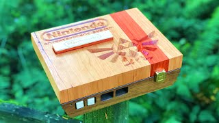 Beautiful Handmade Wood NES - It works!