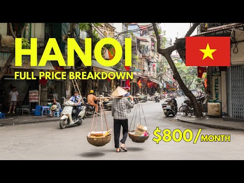 Cost of Living in Hanoi, Vietnam | FULL Price Breakdown