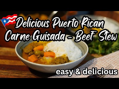 Puerto Rican Beef Stew (Guisado de Carne)