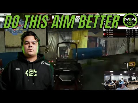 Formal on how he got crispy aim