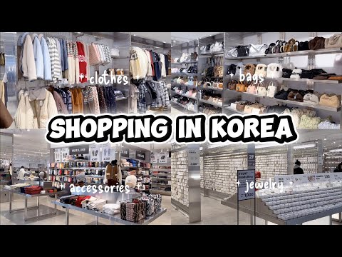 shopping in korea vlog 🇰🇷 winter fashion haul  💸 best place to shop in Seoul 🛍️