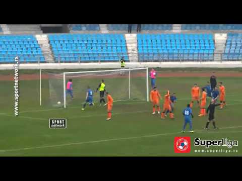 Super liga 2015/16: 20.Kolo: Jagodina - Spartak 1:1 (0:1)