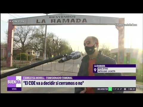 Covid-19: en La Ramada hay tres casos positivos y fueron hisopadas unas 60 personas
