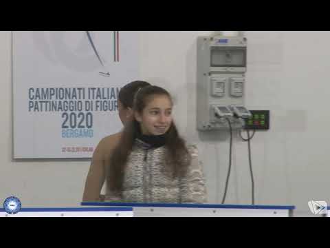 Camp. Ita. 2020: Anna MEMOLA - Ladies - Free Skatin