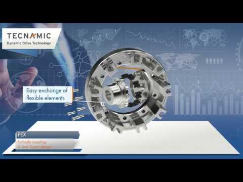 Tecnamic Pex - flexible jaw coupling