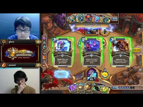 glory vs posesi - Finals - Hearthstone Grandmasters Asia-Pacific 2020 Season 1 - Week 3