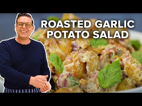 Roasted Garlic Potato Salad | Keep It Simple
