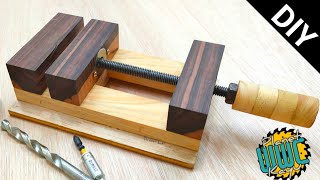 Making A Drill Press Vise | How To Make Wooden Vise