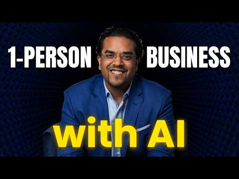 How To Build a One Person Solo Business In 2026 Using AI! (Step By Step)