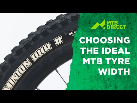 Choosing the ideal MTB tyre width