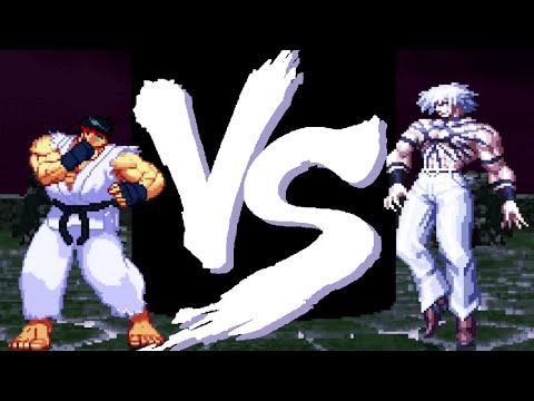 Shin Ryu VS God Orochi "Mizuchi" Mugen Street Fighter VS KOF