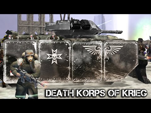 UNIFICATION MOD 2023 ▶ Death Korps of Krieg vs Necrons - Warhammer 40K: Dawn of War: Soulstorm