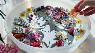 RESIN ART IDEA You’ve Never Seen Before! 💫 Epoxy with Flowers — Beautiful DIY