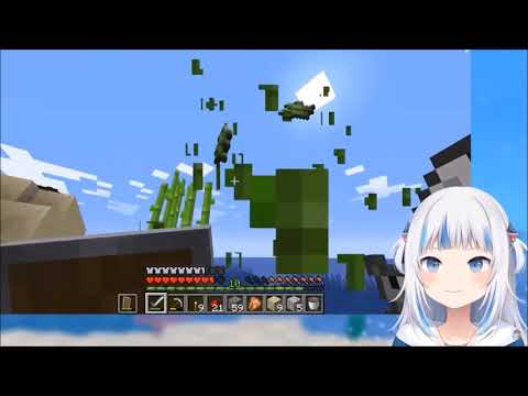 Gura disocvers Map in Minecraft [Ger Sub]