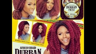 African Braid Durban Twist Hair Review