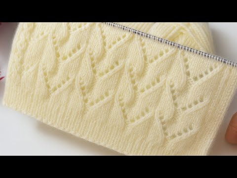 14 Fans Diamond Leaf! The Most Beautiful Jali Design Made in 10 Needles | Gents Sweater