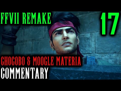 Final Fantasy VII Remake Walkthrough Part 17 - Chocobo & Moogle Materia (Chapter 6)