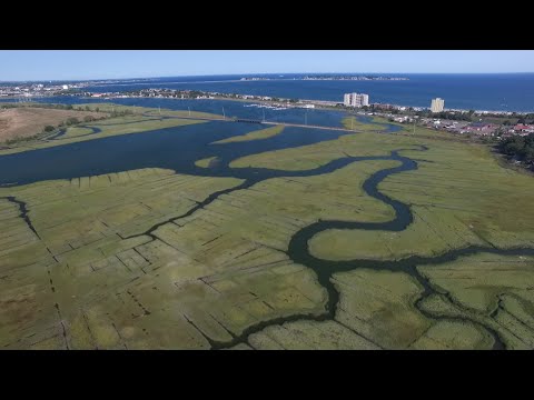 Rumney Marsh, Revere and Saugus MA, DJI Inspire 1 Drone Footage