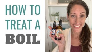 How to Get Rid Of A Boil Naturally | Natural Boil Treatment DIY